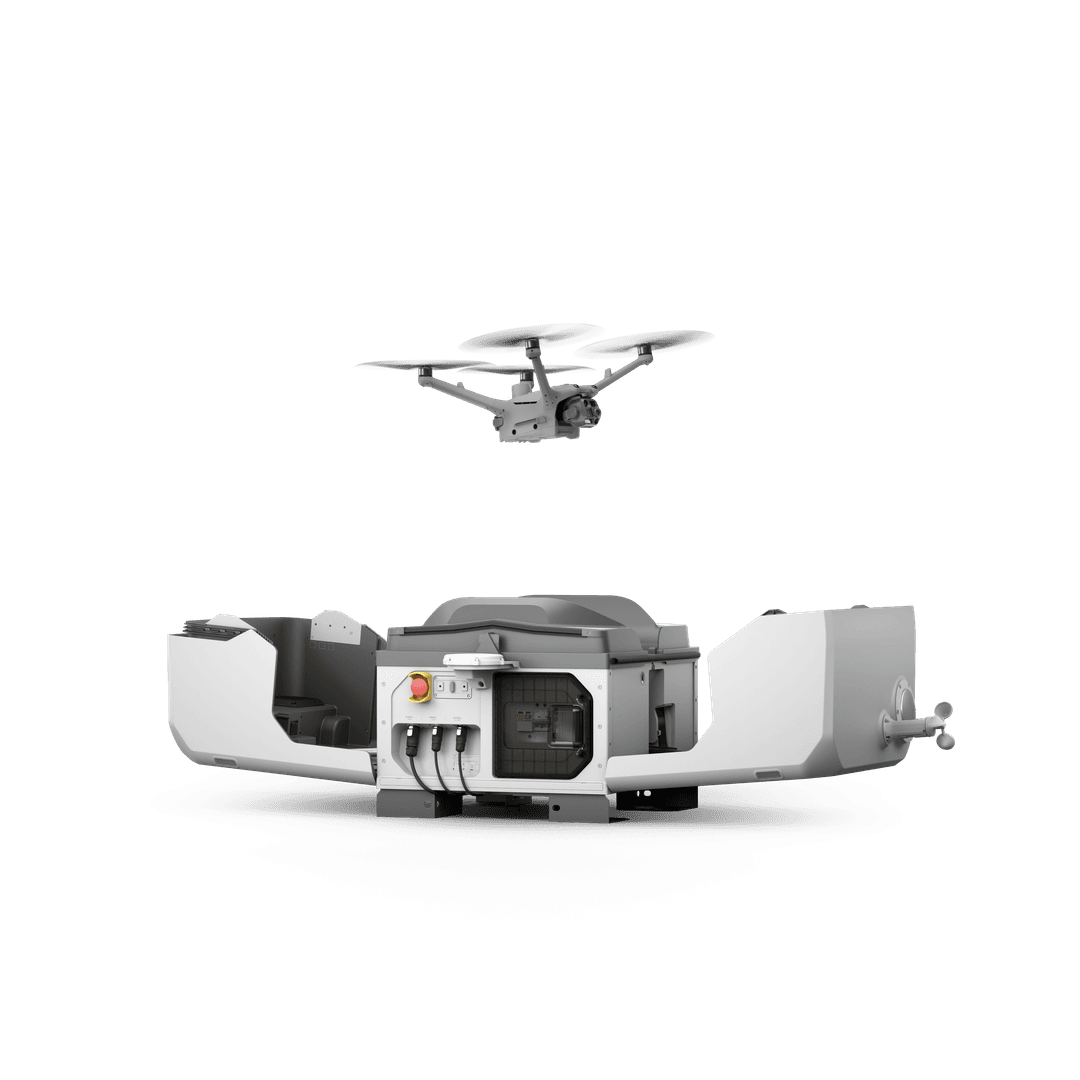 DJI Dock 3 + DJI Matrice 4TD Taking off