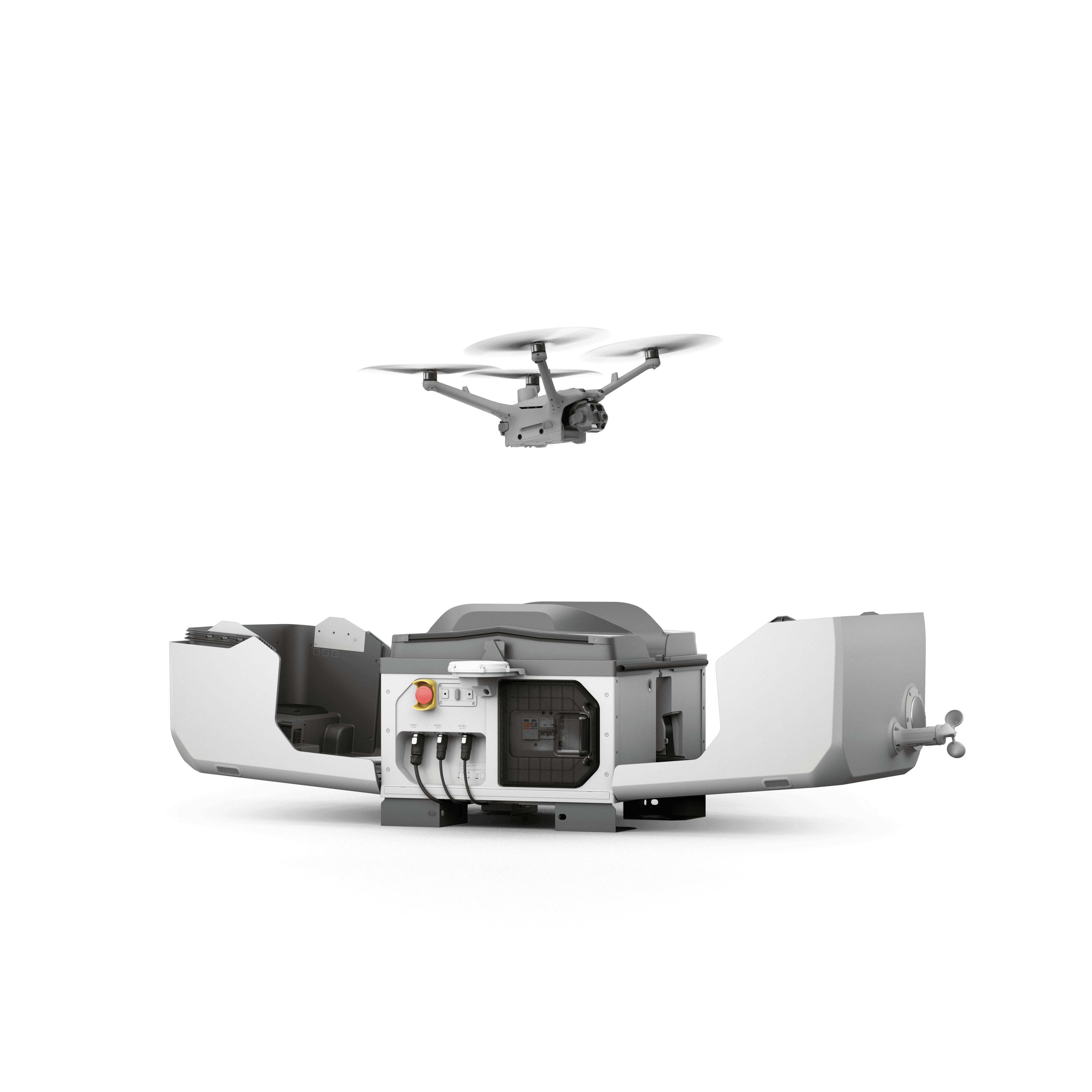 DJI Dock 3 + DJI Matrice 4TD Taking off