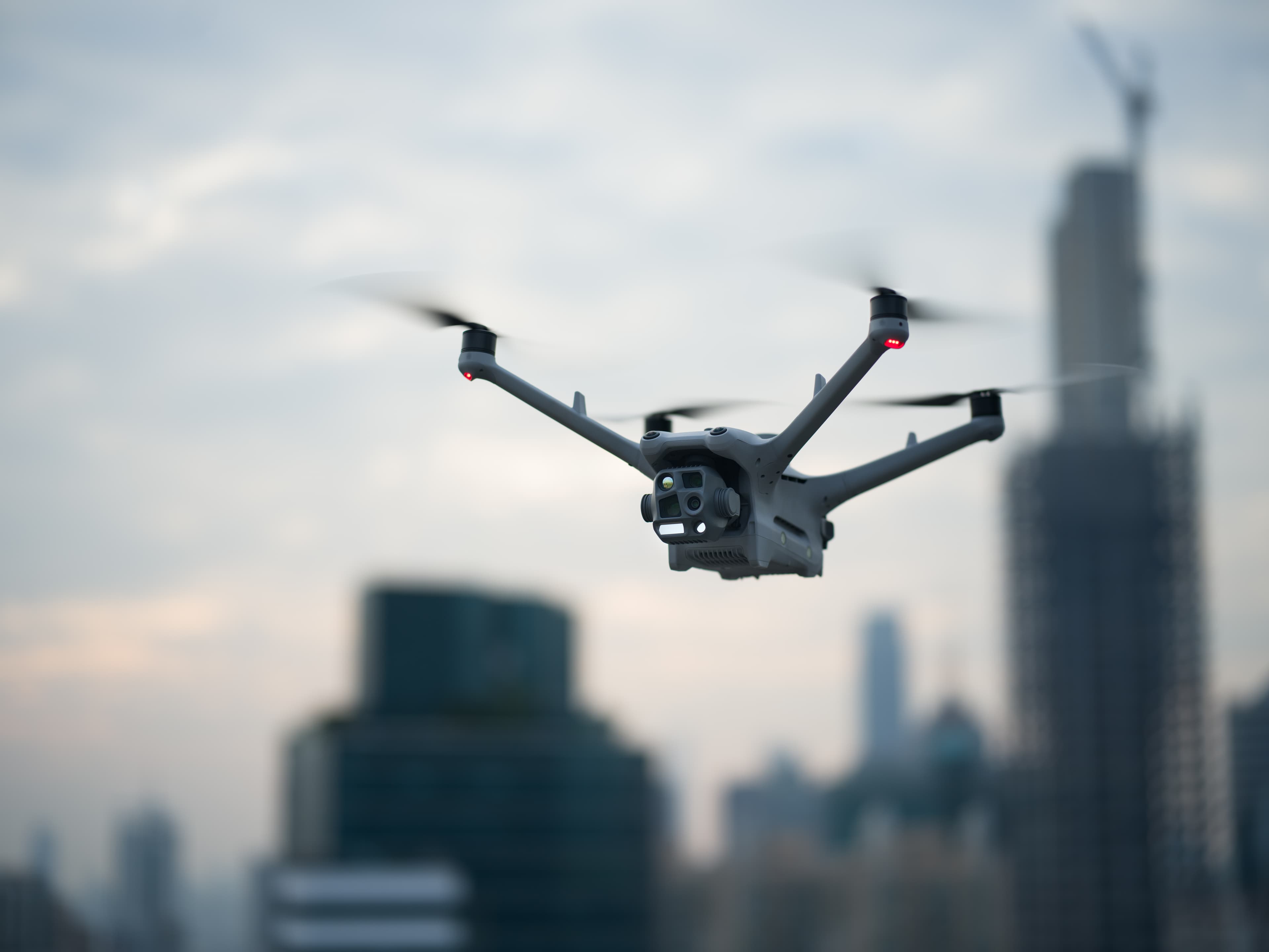 Drone in Urban Area