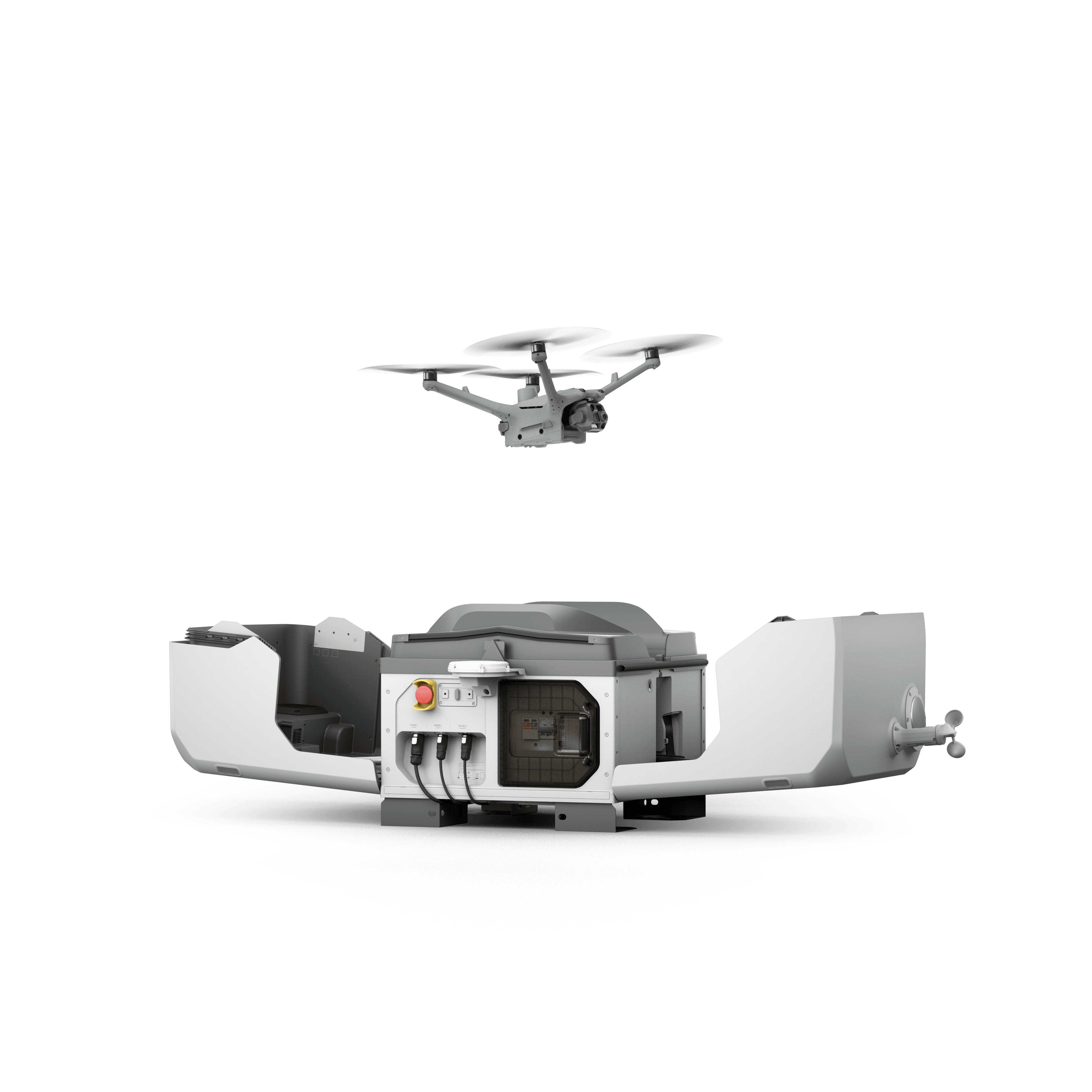 DJI Dock 3 + DJI Matrice 4TD Taking off